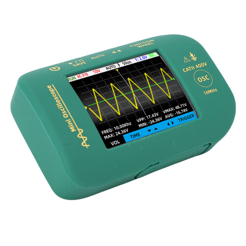 Handheld Digital Oscilloscope 2.8" LCD 10MHz 48MSa/s Portable 1