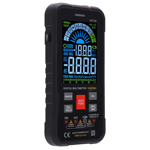 HT116 Intelligenter Digitalmultimeter Spannung Widerstand LED 2