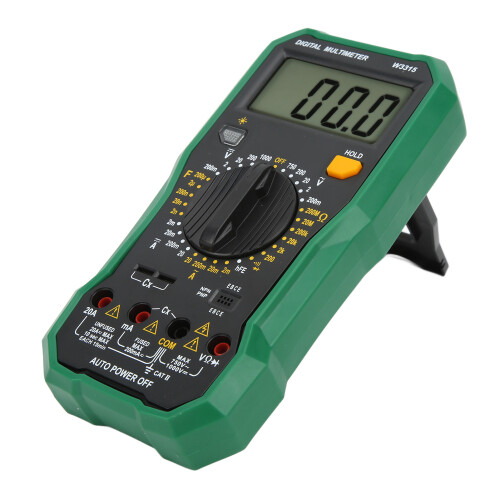 W3315 Multimeter LED Digitaltester hohe Genauigkeit ABS 1