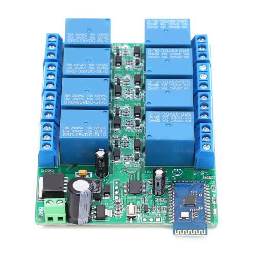 Bluetooth-Timerrelais DC 5V 8-Kanal Fernbedienung Android 2