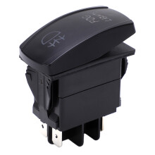 Fog Light Switch 5Pin LED DC12V/24V -40~85 ABS