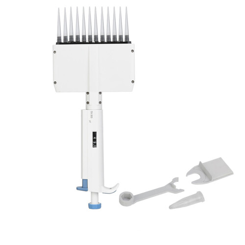 12-Channel 50-300μl Adjustable Mechanical Pipette