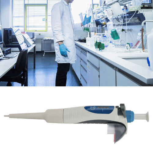 Verstellbare Mikropipette 0,5-10μl 2