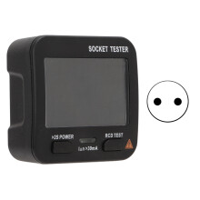 (EU Plug) Digitaler Spannungsprüfer Multifunktionsdetektor 0,1V