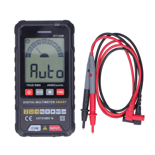 Digitalmultimeter Auto-Bereich True RMS Spannung Widerstand Kapazität