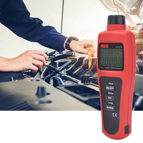 (UT372) UNI T UT371/UT372 Non Contact Tachometer Rotation Meter 2