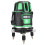 (Super Bright Green Light 3 Lines) High Precision Green Beam Self Leveling Laser Meter 4