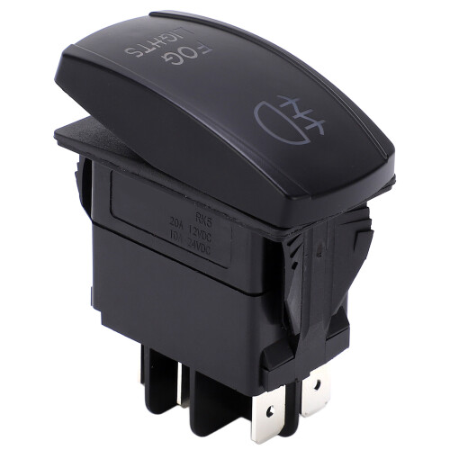 Fog Light Switch 5Pin LED DC12V/24V -40~85 ABS 1