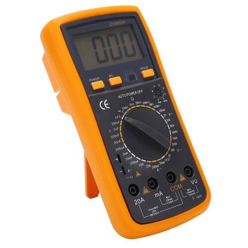 LD9802A LCD Digitalmultimeter Spannungs-Strom-Kapazitätsprüfer 2