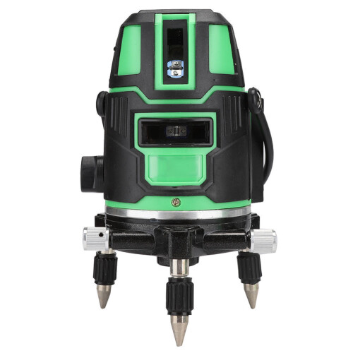 (Super Bright Green Light 3 Lines) High Precision Green Beam Self Leveling Laser Meter 2