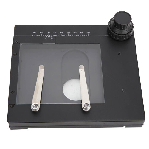 Aluminium-Mikroskop XY-Stufe Messständer 1