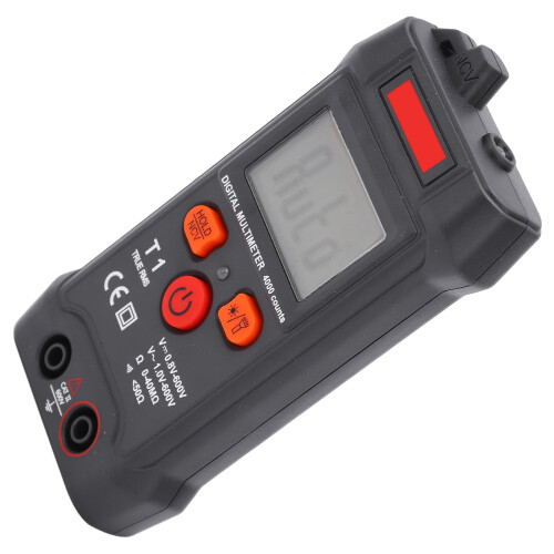T1 LCD Multimeter 600V Portable Electrical Tester 2