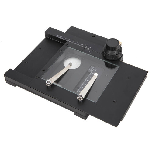 Aluminium-Mikroskop XY-Stufe Messständer 2
