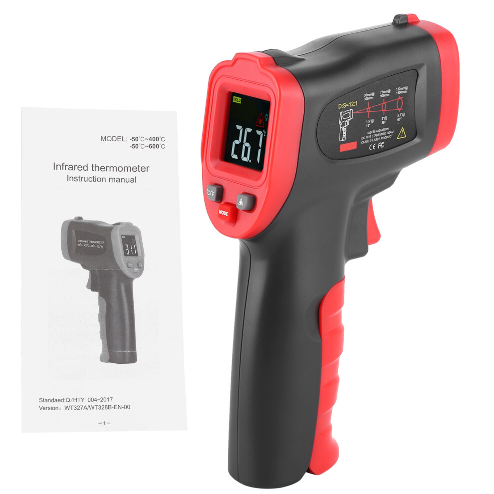 WT327A -50-400 Color Screen Infrared Thermometer Industrial Handheld