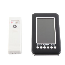 CJ3316RF Digital-Funkthermometer mit Uhr Indoor/Outdoor