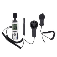 ET-965 5-in-1 Umweltmessgerät Temp Luftfeuchte Wind Lärm Licht