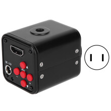 (US Plug 100‑240V) KP200D 2MP HDMI Industrielle Mikroskopkamera 100-240V