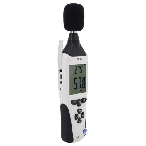 ET-965 5-in-1 Umweltmessgerät Temp Luftfeuchte Wind Lärm Licht 1