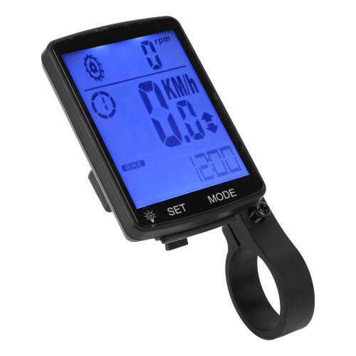(Blue) 2,8 Zoll LED-Fahrradcomputer Tacho Multifunktion Grün 2