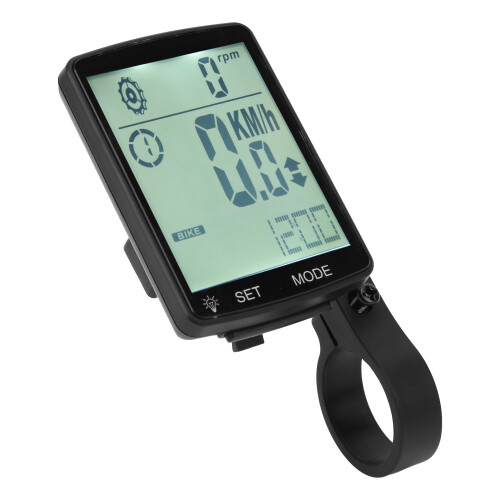 (White) 2,8 Zoll LED-Fahrradcomputer Tacho Multifunktion Grün 2