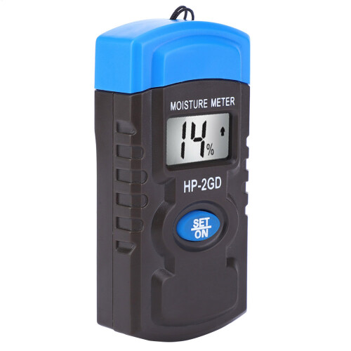 Tragbarer Holzfeuchtemesser Digital Feuchte-Temperaturtester 1