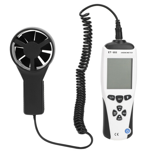 ET-955 Digitaler Windgeschwindigkeitsmesser 0,3-45 m/s Handheld 1