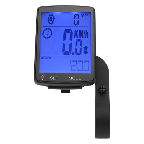 (Blue) 2,8 Zoll LED-Fahrradcomputer Tacho Multifunktion Grün 1