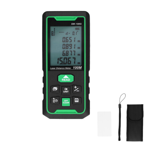 SW-100G Green Light Rangefinder Indoor Outdoor