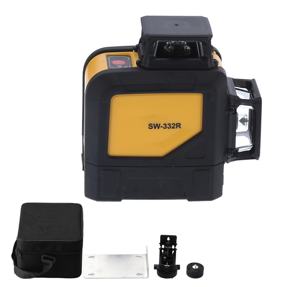 Sw-332R Self Leveling Cross Line Infrared Leveler Beam Tool 610830886875