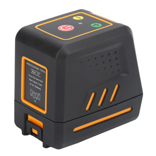 T07 Rotstrahl-Wasserwaage IP54 Tragbar 2 Linien 1