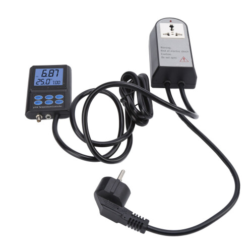 (EU Plug 250V) PH-221 pH-Wasserqualitätstester mit Hintergrundbeleuchtung 1