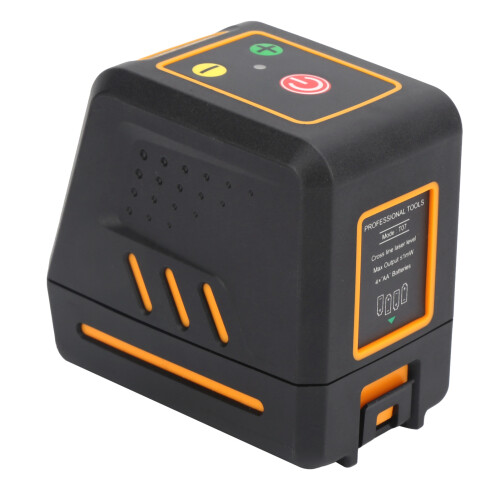 T07 Rotstrahl-Wasserwaage IP54 Tragbar 2 Linien 2