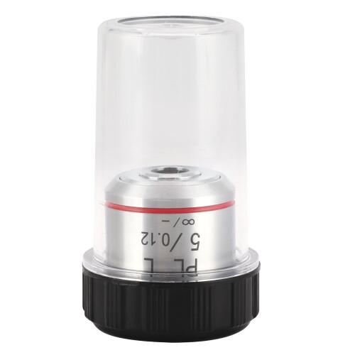 KP-5X PL5X Infinite Long WD Objective Lens 26.1mm for Microscope 2