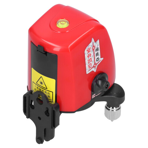 AK435 Portable Laser Line Level 2Line 1 Dot Self Leveling Red Beam 2
