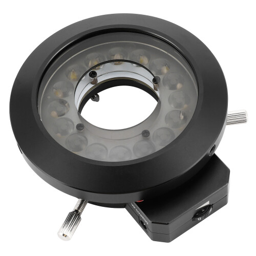 (EU 100‑240V) KP-P100A Microscope 16LED Ring Light 62mm Brightness Adjustment 2