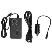 (Prise américaine Φ6mm blanche) Mikroskop Koaxial-LED Hell, Kühlung
