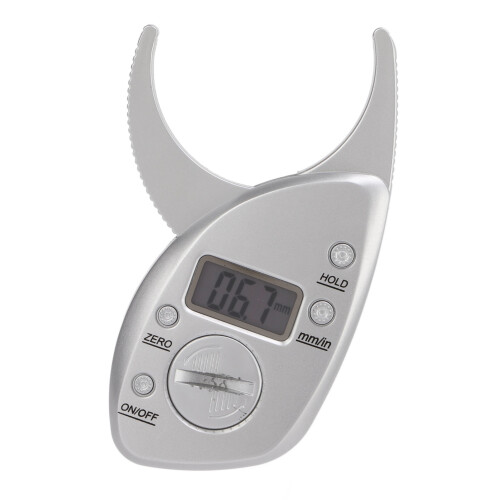 LCD Digital Body Fat Caliper Skin Thickness Measurer