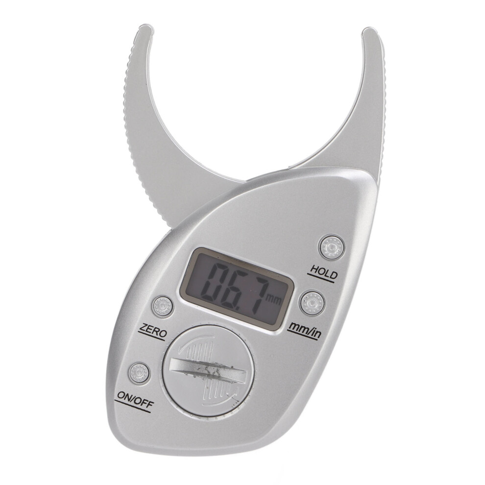 LCD Fat Caliper Digital Body Skin Fat Thickness Measurement Caliper