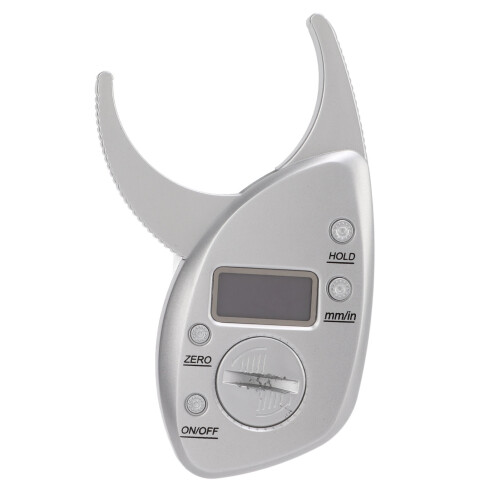 LCD Digital Body Fat Caliper Skin Thickness Measurer 2