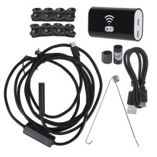 (1m) F99 8mm Industrial Endoscope 2m Hard Wire HD WIFI Boroscope