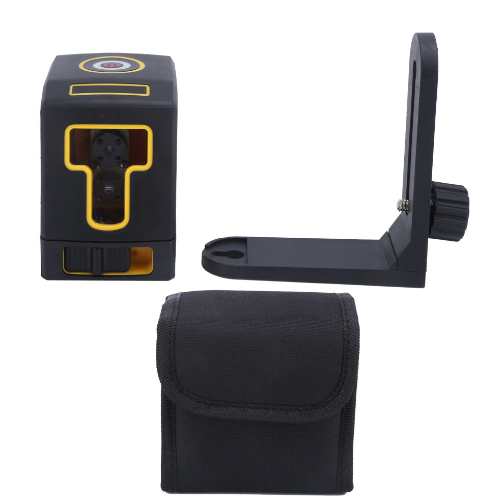 T01 630-670Nm Laser Line Meter Adjustable Self Leveling Red Beam 610830875374