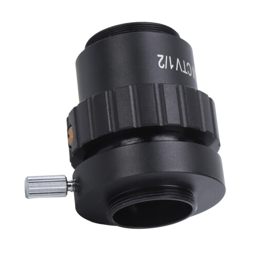 C-Mount Mikroskop-Kameraadapter, Trinokular, 1/2" 1