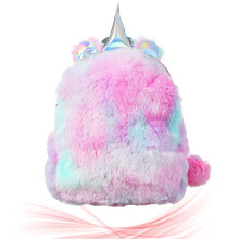 Kids Rucksack Für Plüsch Snacktasche Pink