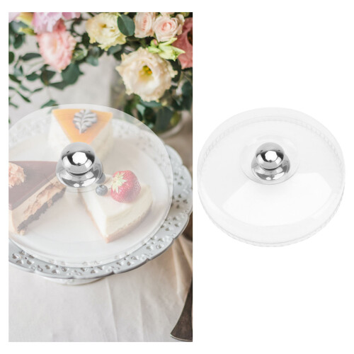 Transparente Kunststoffabdeckung Für Snacks Kuchen Staubschutz 2
