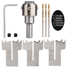 Peace Schnalle Messer Buddha Perle Set Bohrwerkzeug