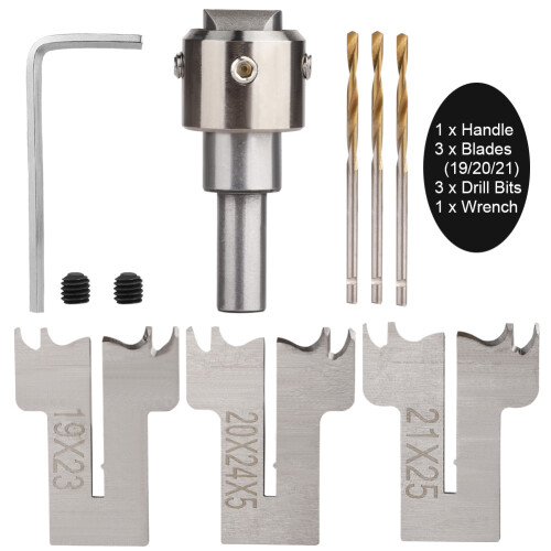 Peace Schnalle Messer Buddha Perle Set Bohrwerkzeug
