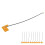 (IPEX Head) 10x FPC-Antenne 824-960MHz IPEX 2