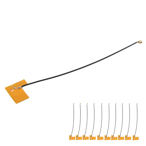 (IPEX Head) 10x FPC-Antenne 824-960MHz IPEX 1