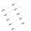 10x FPC-Antenne 824-960MHz RG1.13 NBIOT 2