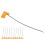 (IPEX Head) 10x FPC-Antenne 824-960MHz IPEX 3